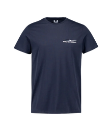 Camiseta Padel Team Gourmet algodón azul marino