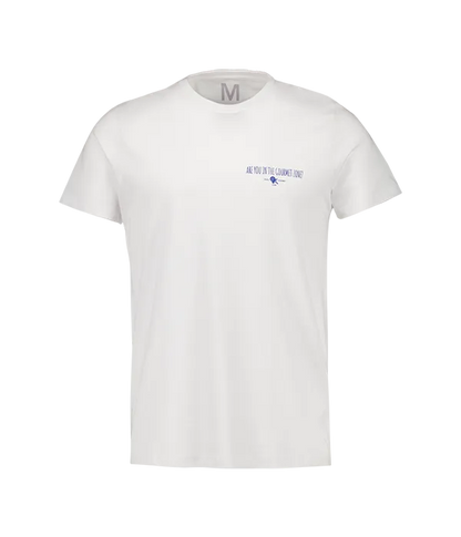 Camiseta Padel Team Gourmet algodón blanca