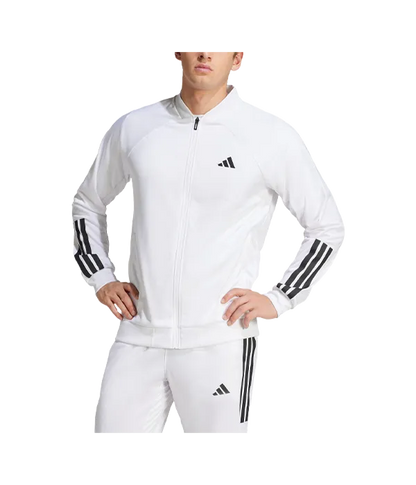 Chaqueta Adidas 3S Knit White 2025