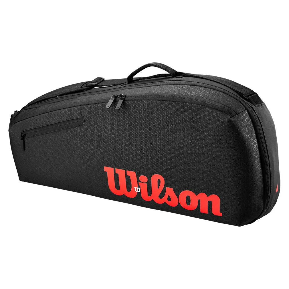 Clash V3 3 Pack Super Tour Tennis Racquet Bag Black and InfraredTienda Tennis