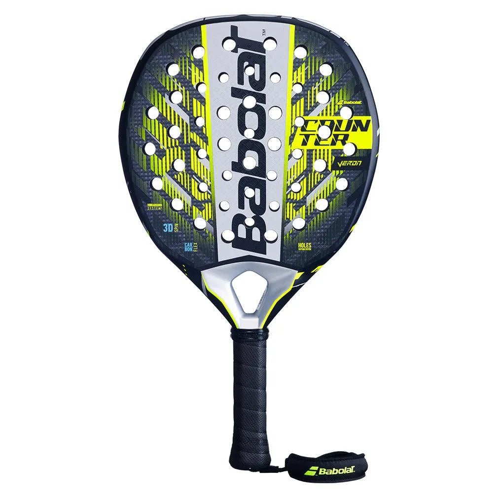 Counter Veron 2.5 Padel Racquet Black and YellowTienda Tennis