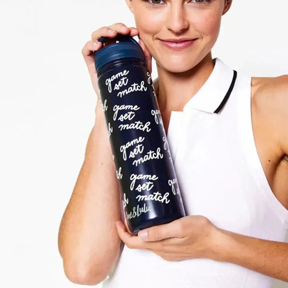 Court and Course Tennis Water BottleTienda Tennis