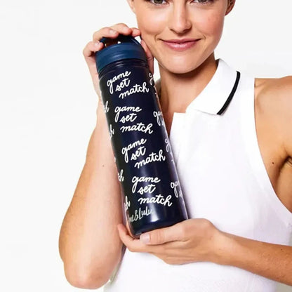 Court and Course Tennis Water BottleTienda Tennis