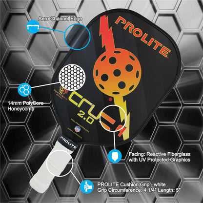 Prolite Pickleball Paddle - Crush PowerSpin 2.0 (Factory Blemish)