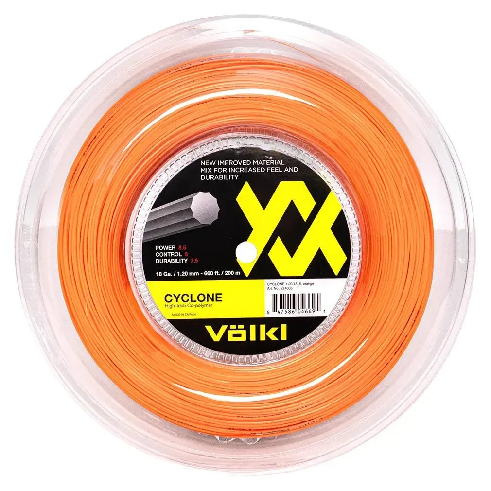 Cyclone 18G Tennis String Reel Fluo OrangeTienda Tennis