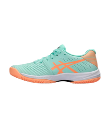 Padel Shoes Asics Solution Swift FF Padel Mujer Mint Tint/Bright Sunstone