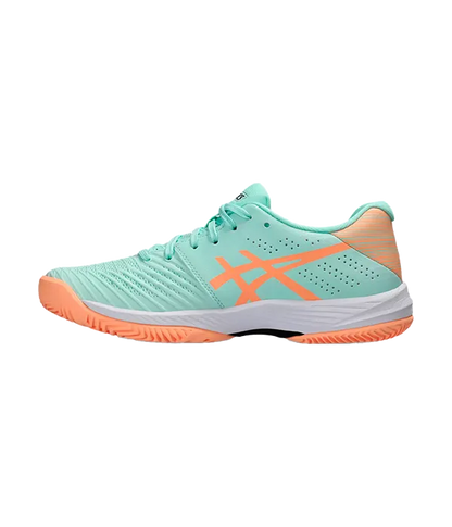 Padel Shoes Asics Solution Swift FF Padel Mujer Mint Tint/Bright Sunstone