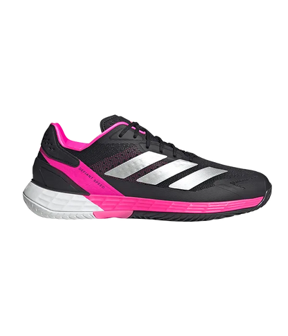 Padel Shoes Adidas Defiant Speed 2 Core Black/Silver Metallic 2025