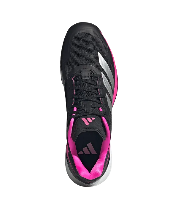 Padel Shoes Adidas Defiant Speed 2 Core Black/Silver Metallic 2025