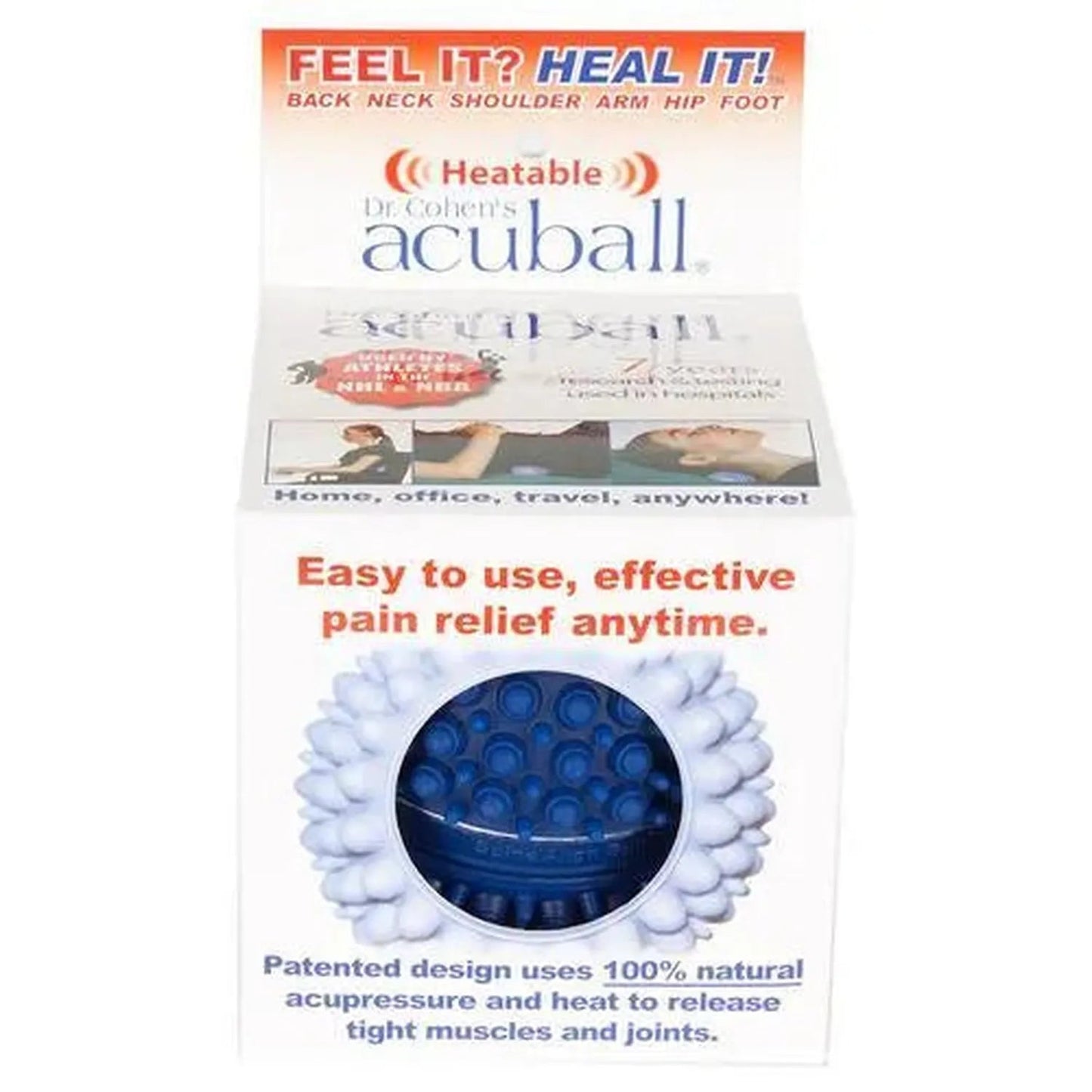 Dr. Cohen's Heatable AcuBall Massage Therapy by Pro - TecTienda Tennis