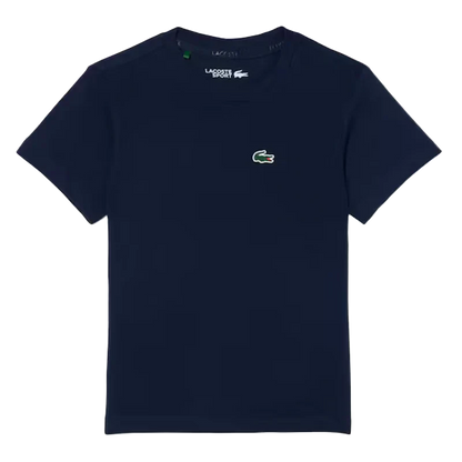 Camiseta Lacoste Ultra Dry Azul Marino Junior 2025