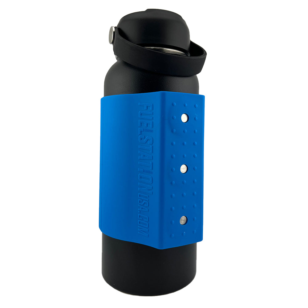 FUELSTATION Bottle: Light Blue Magnetic Sleeve