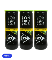 Balls  Dunlop Pro Padel (Pack x3)