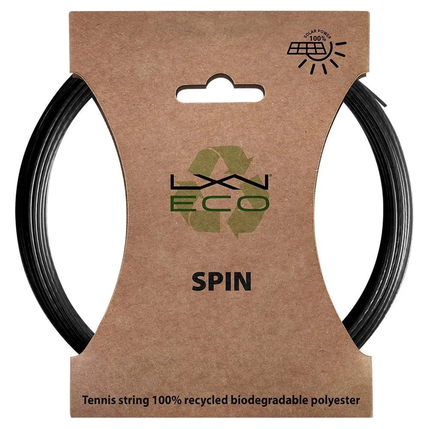 ECO Spin 125 Tennis String BlackTienda Tennis