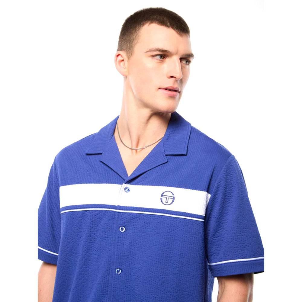 Sergio Tacchini Annata Cabana Shirt | Deep Ultramarine