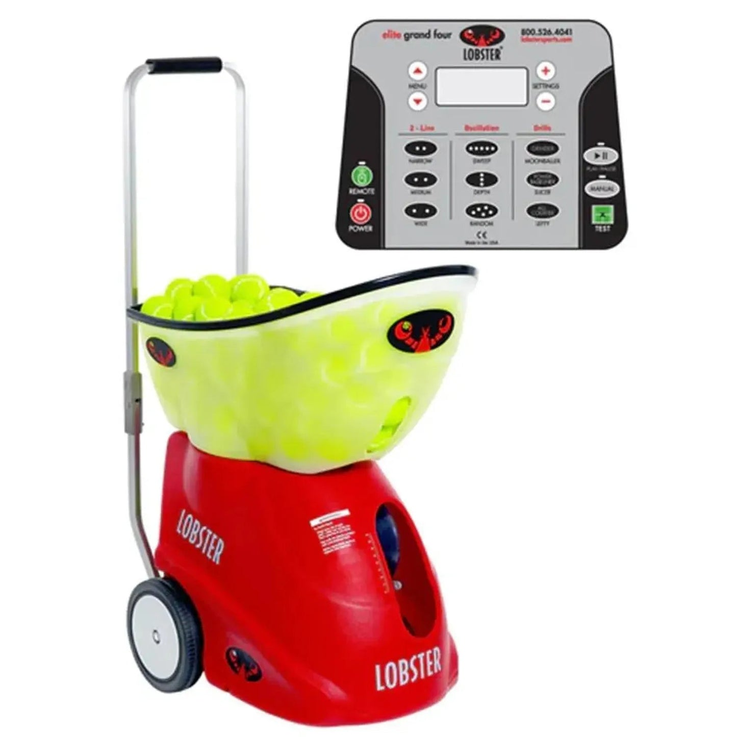 Elite Grand Four with 20 - Function Remote Control Ball MachineTienda Tennis