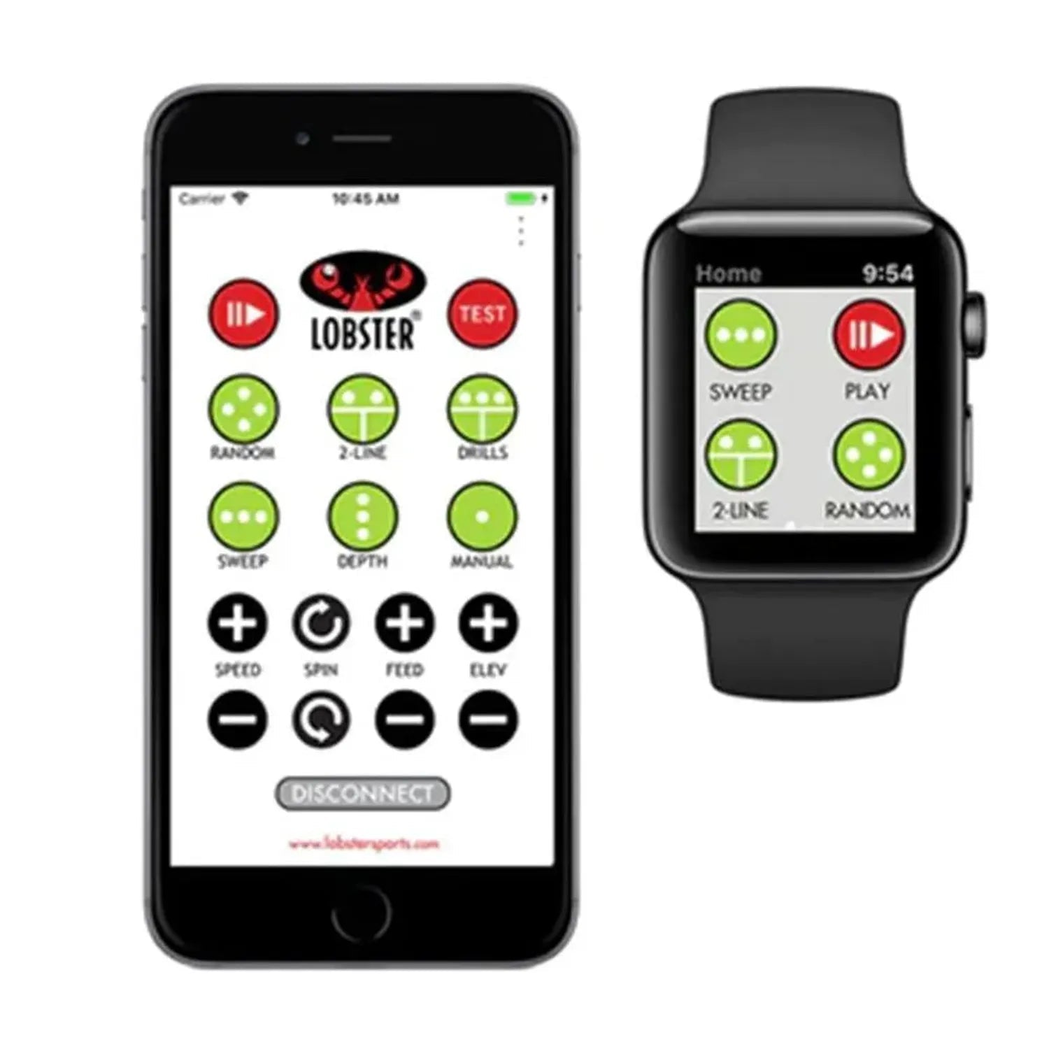 Elite Grand Four with 20 - Function Wi - Fi Remote Control for Apple Ball MachineTienda Tennis