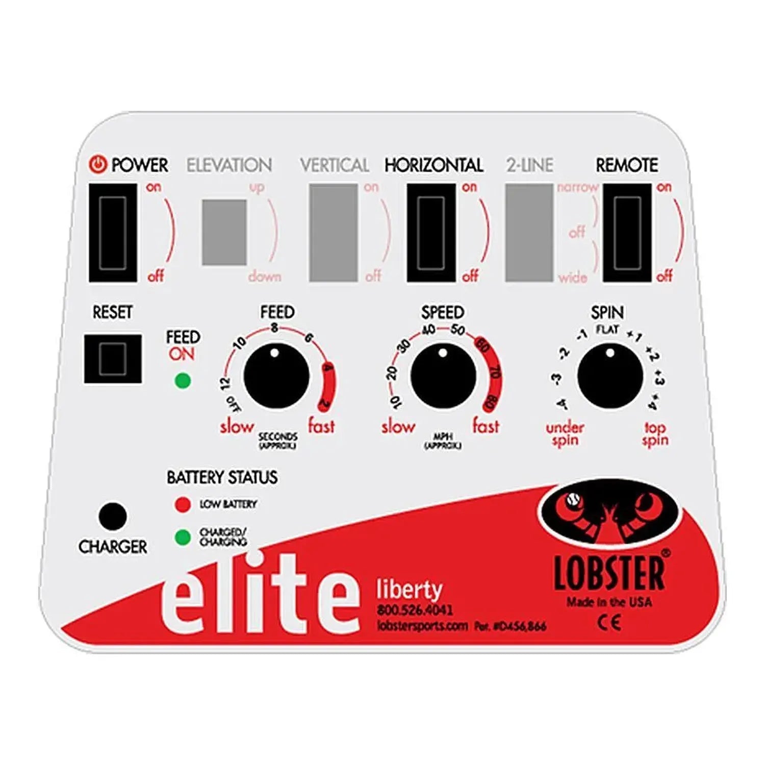 Elite Liberty with 2 - Function Remote Control Ball MachineTienda Tennis