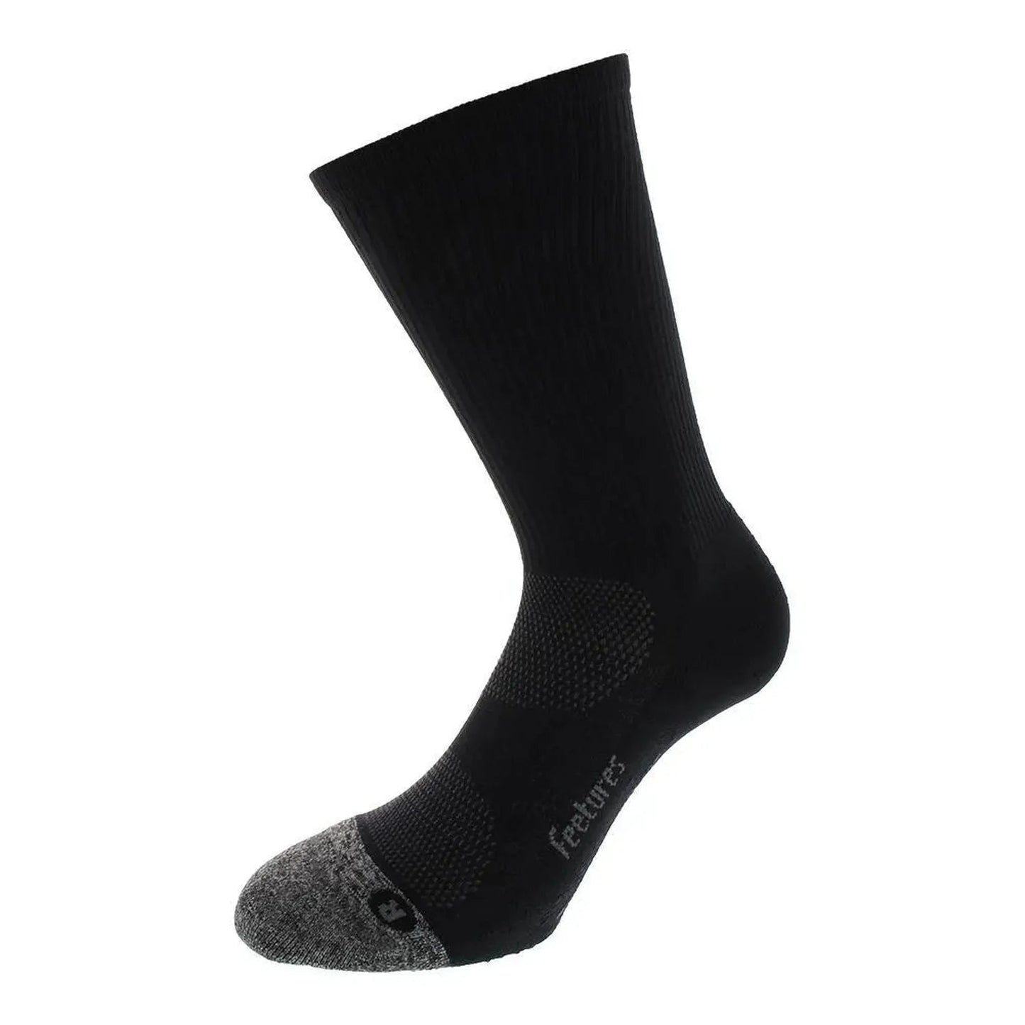 Elite Light Cushion Mini Crew Socks BlackTienda Tennis