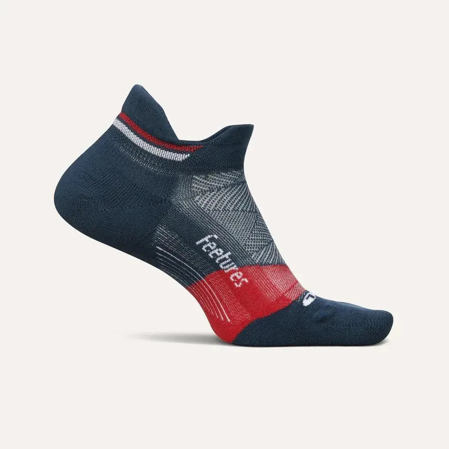 Elite Light Cushion No Show Tab Socks USA NavyTienda Tennis