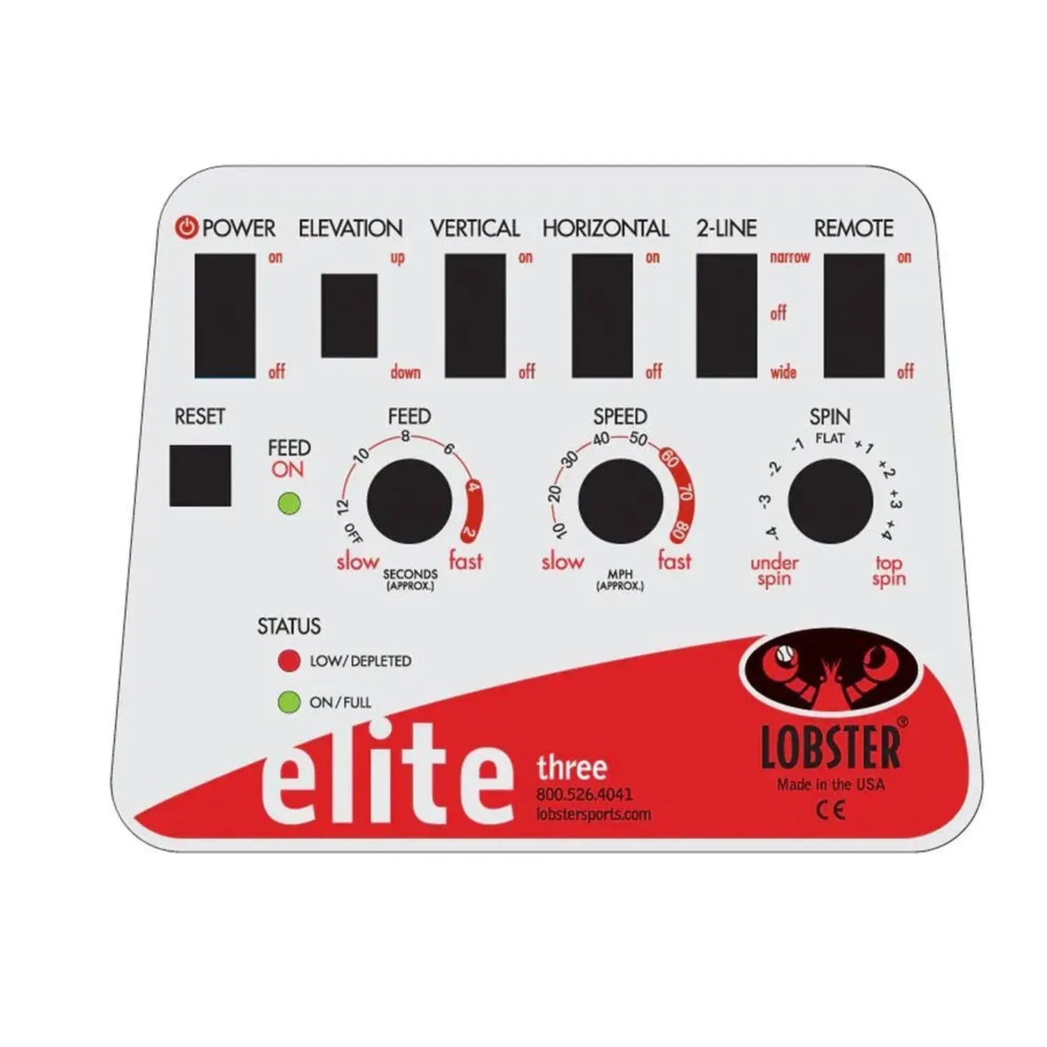 Elite Three with 10 - Function Remote Control Ball MachineTienda Tennis