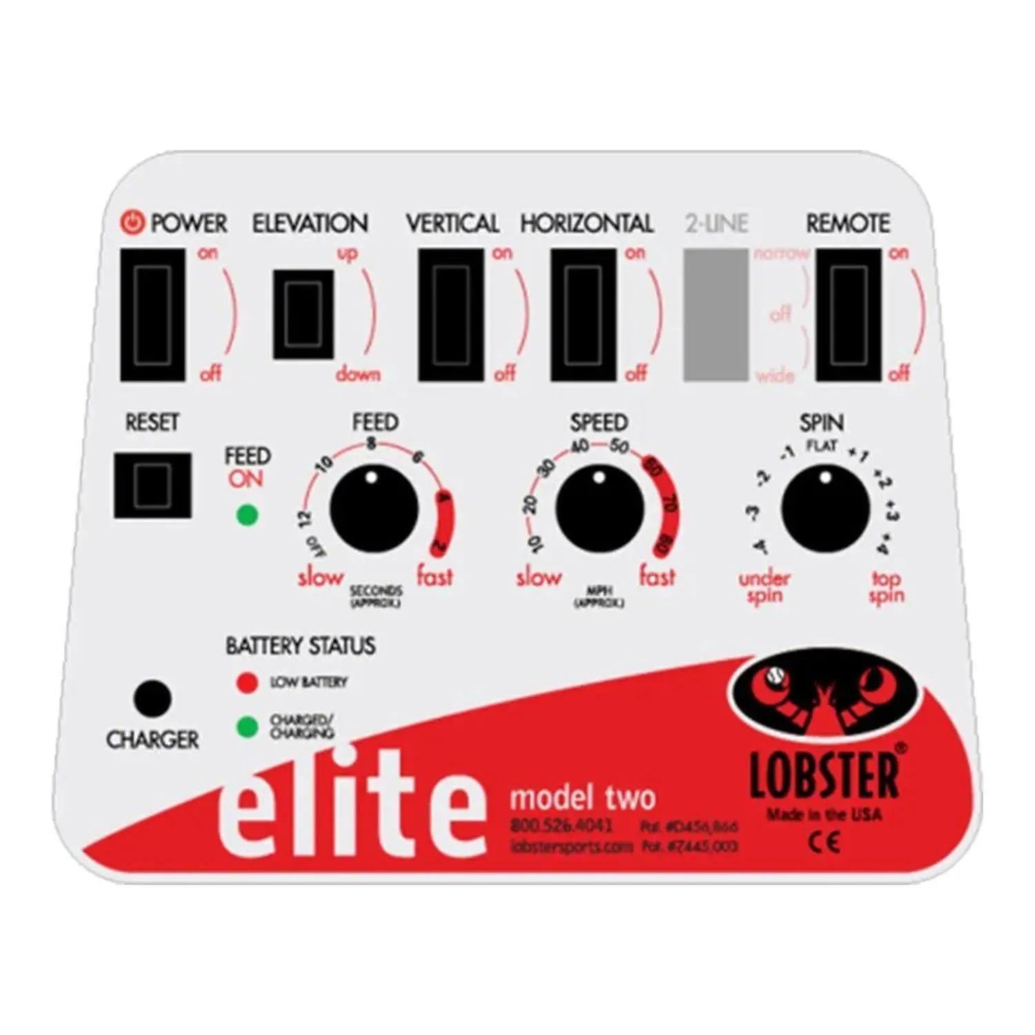 Elite Two with 10 - Function Remote Control Ball MachineTienda Tennis