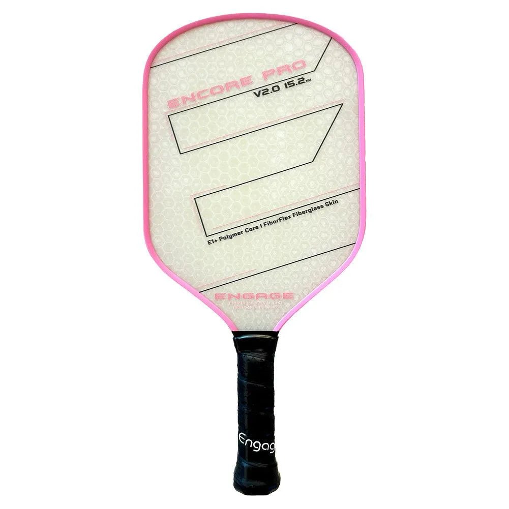 Encore Pro V2.0 15.2 Pickleball Paddle Pink BlazeTienda Tennis