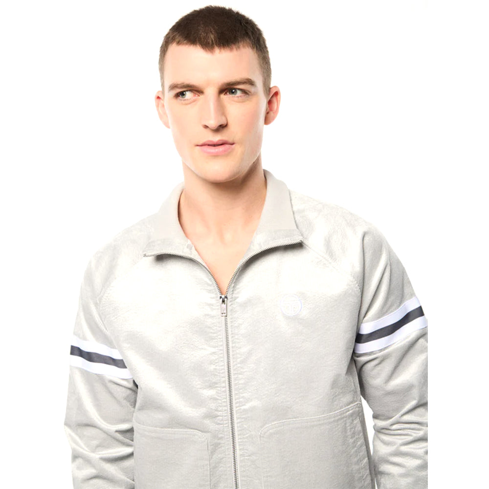Sergio Tacchini Cordurato Track Jacket |  Quiet Grey