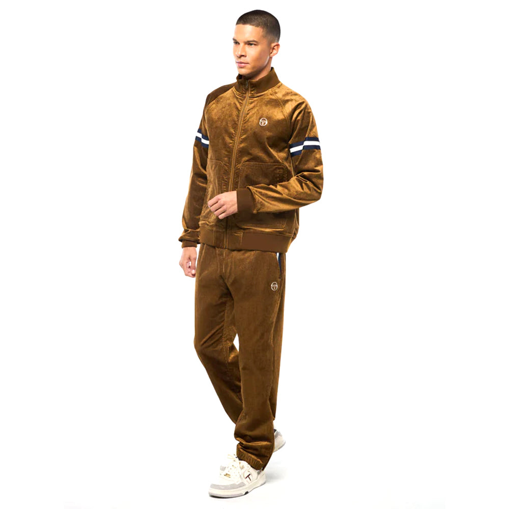 Sergio Tacchini Cordurato Track Jacket |  Bronze Brown