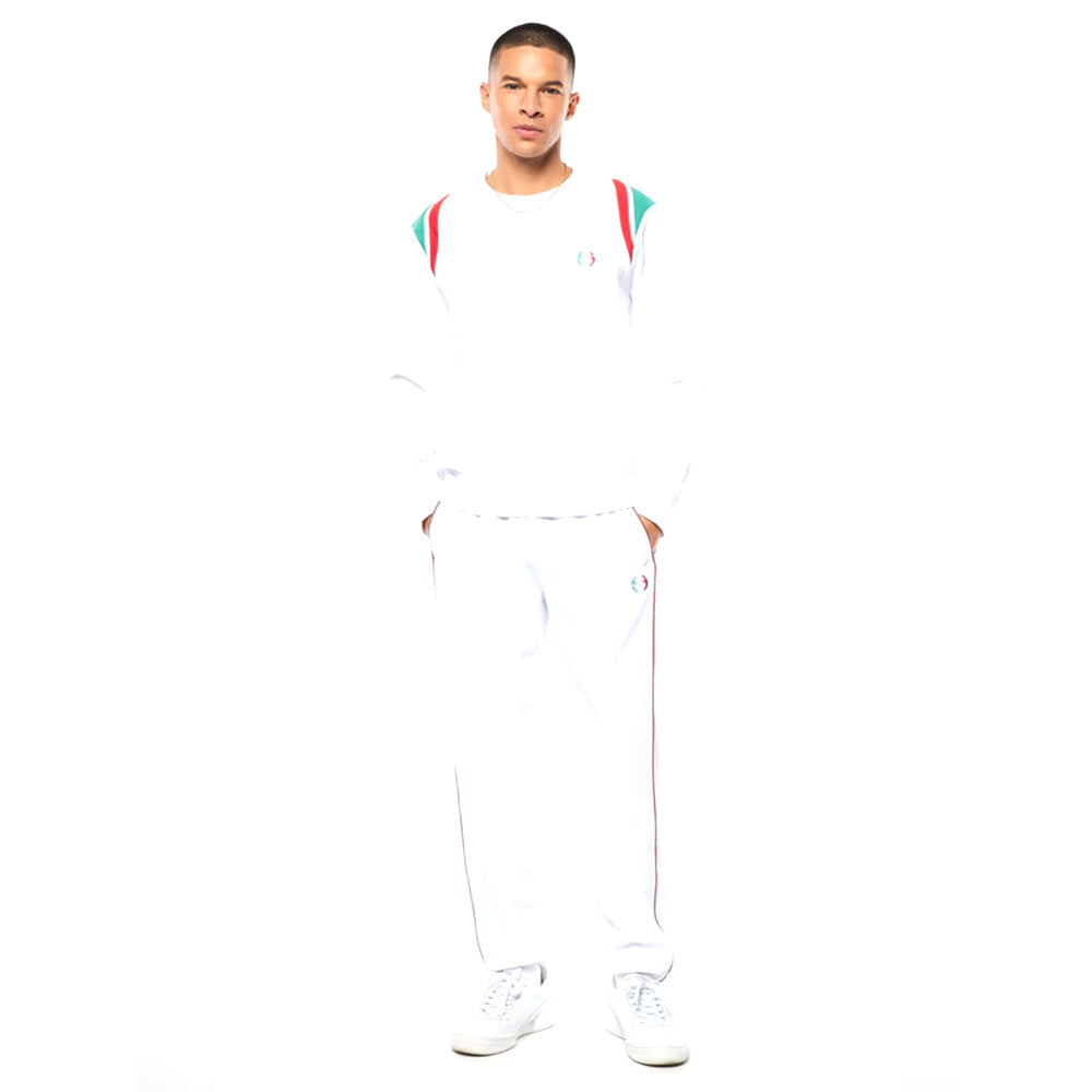 Sergio Tacchini Eredita Crewneck | Brilliant White