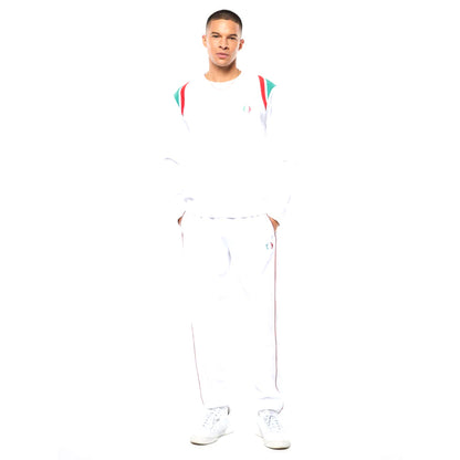 Sergio Tacchini Eredita Crewneck | Brilliant White