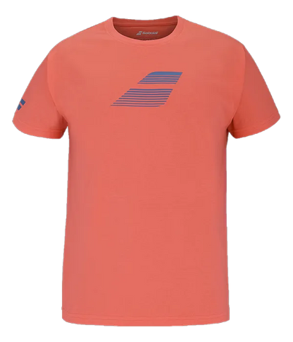 Camiseta Babolat Flag Hot Coral 2025