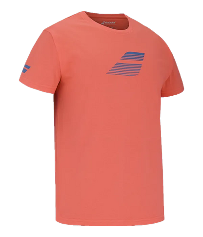 Camiseta Babolat Flag Hot Coral 2025