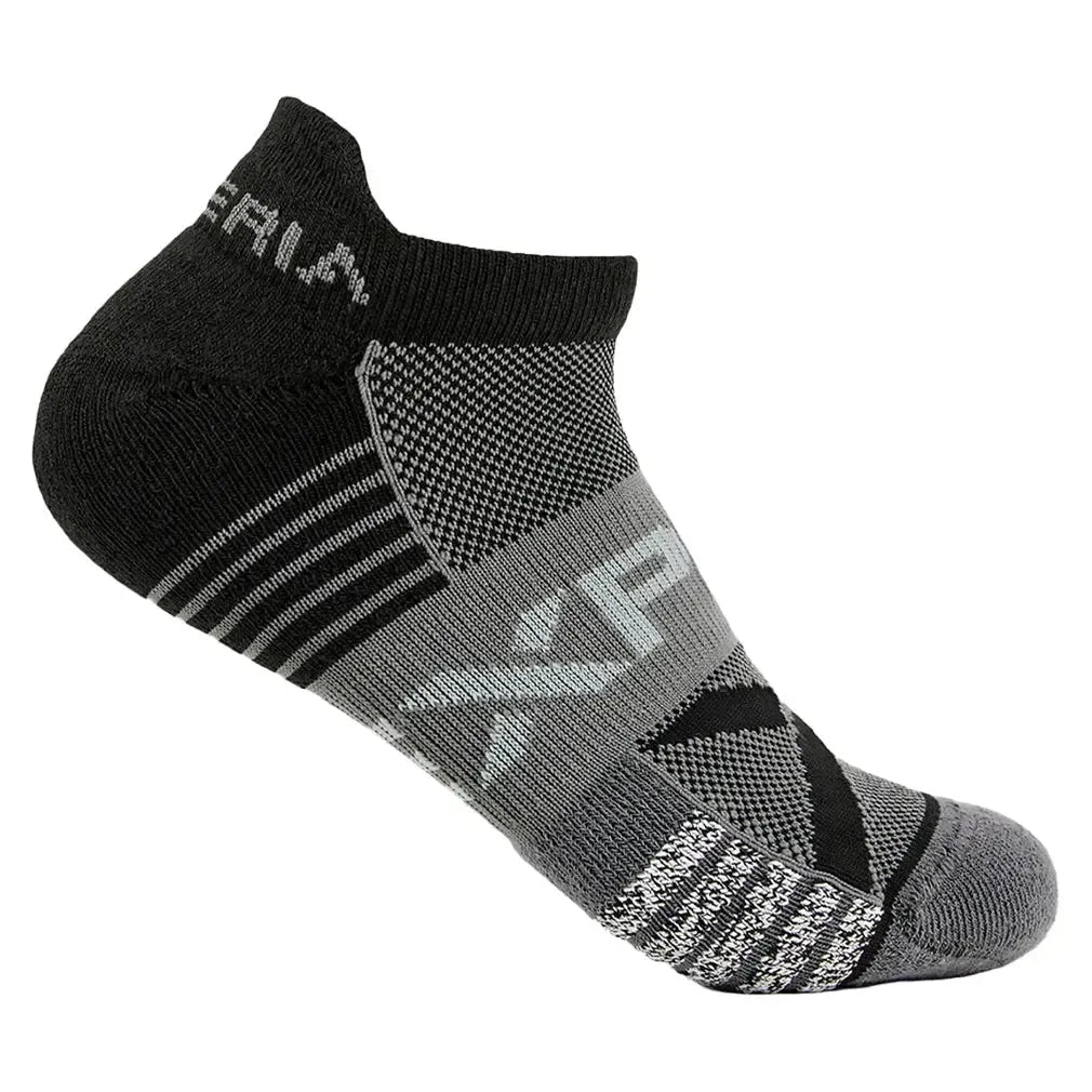 Experia Light Cushion No Show Tab Tennis Socks BlackTienda Tennis