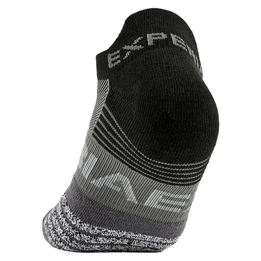 Experia Light Cushion No Show Tab Tennis Socks BlackTienda Tennis