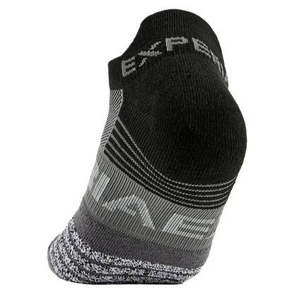 Experia Light Cushion No Show Tab Tennis Socks BlackTienda Tennis