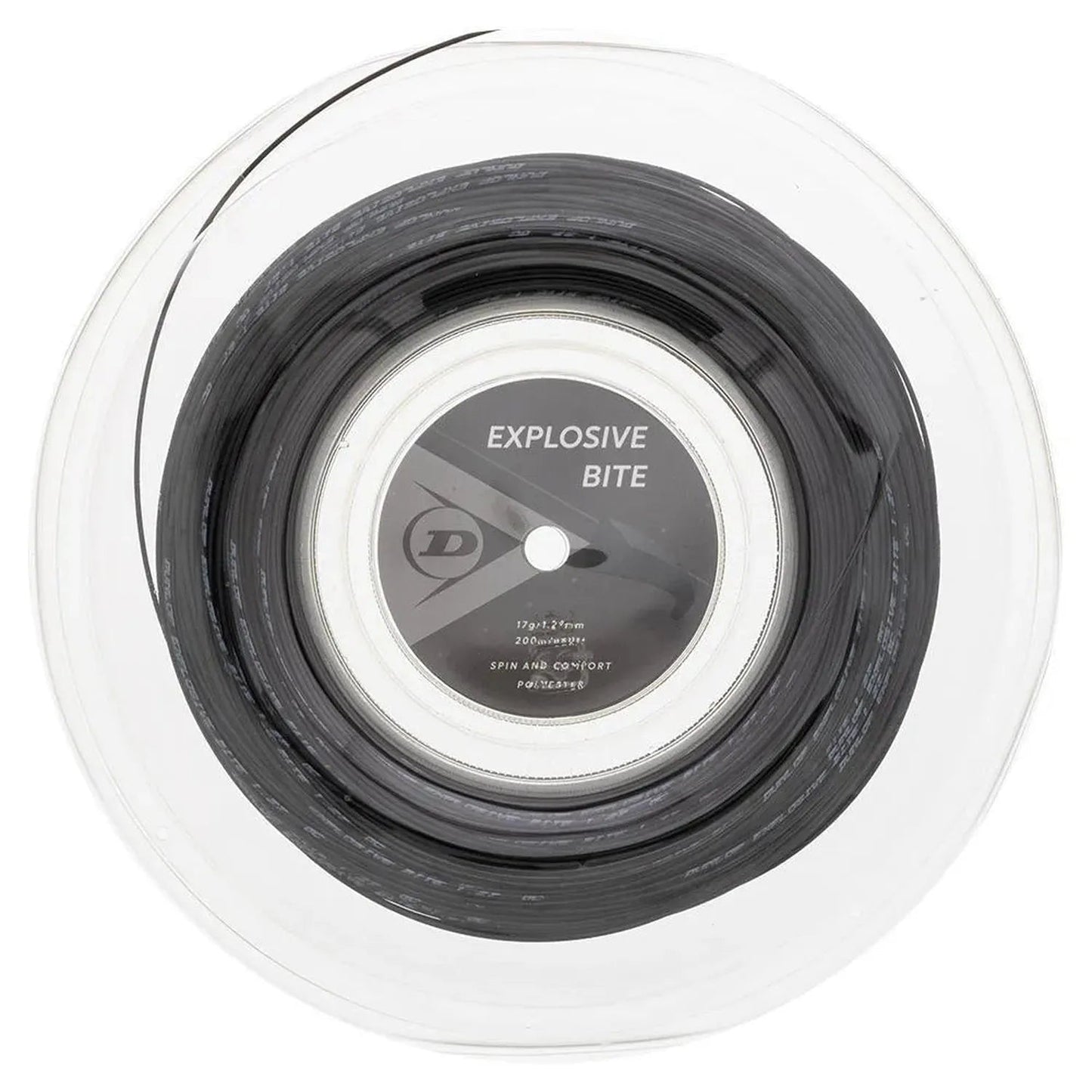 Explosive Bite Black 17G Tennis String ReelTienda Tennis