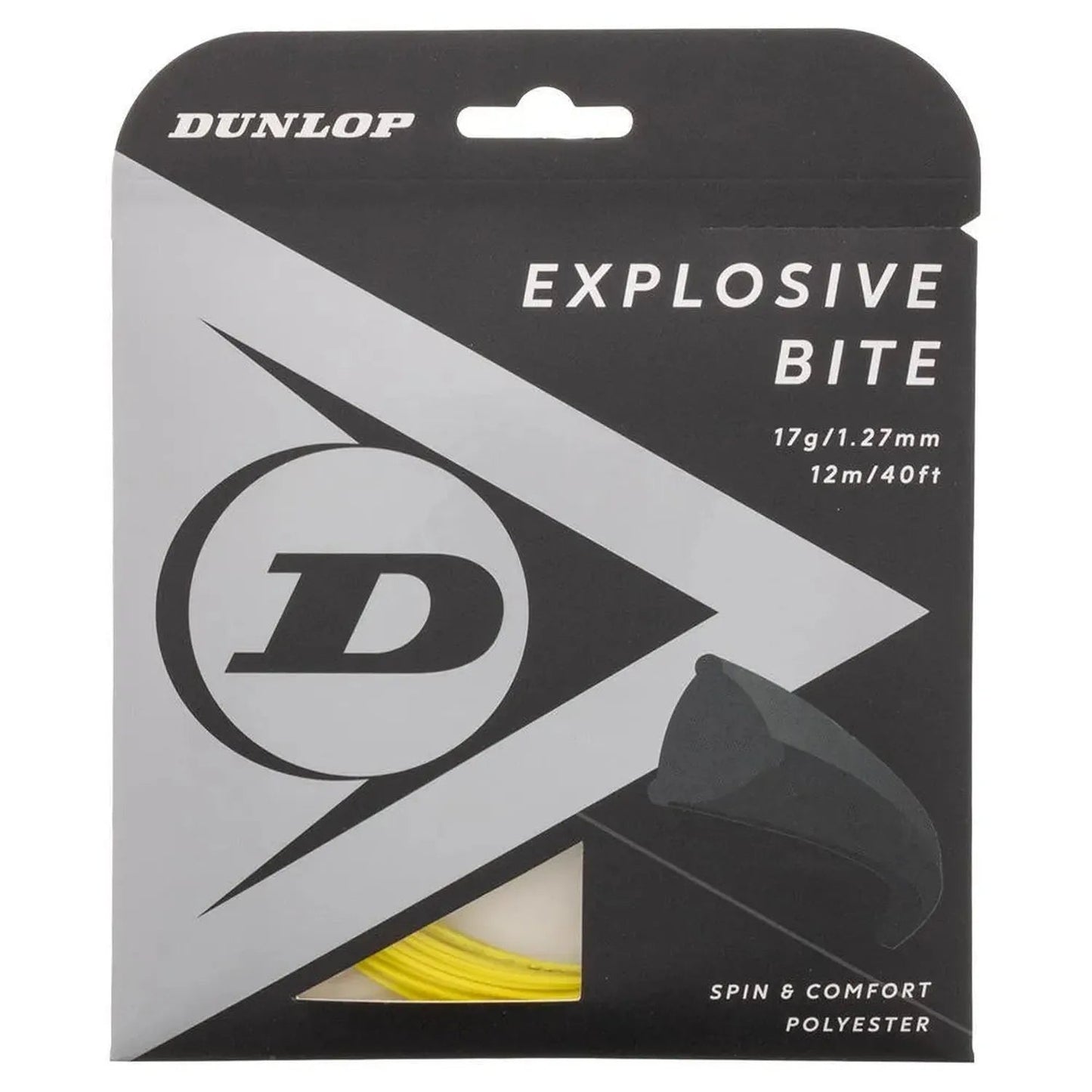 Explosive Bite Yellow 17G Tennis StringTienda Tennis