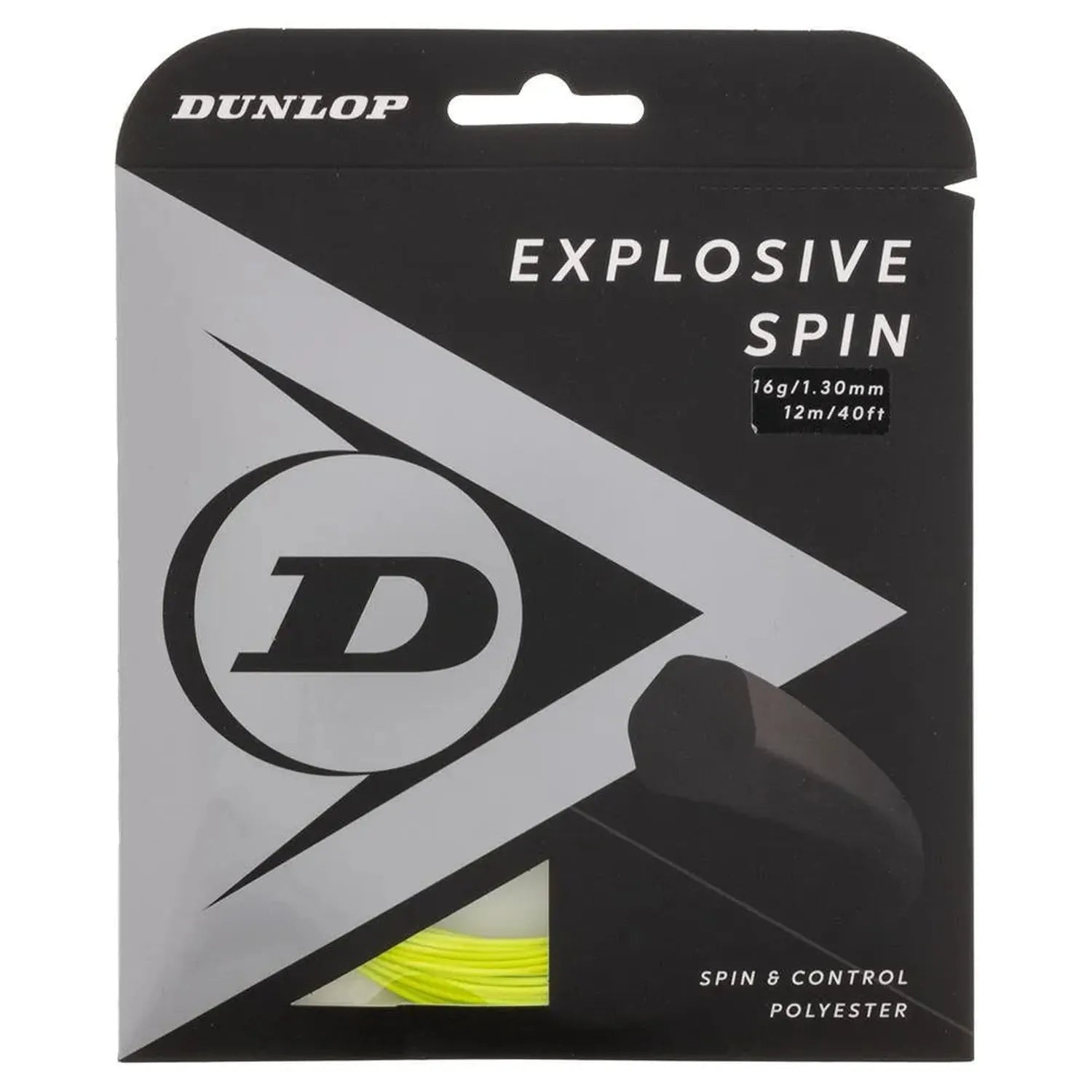 Explosive Spin Yellow 16G Tennis StringTienda Tennis