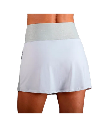 Falda Endless Zephyr Blanco/Plata 2025