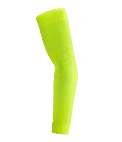 Mangas de Compresión Floky No Strain Yellow Fluor