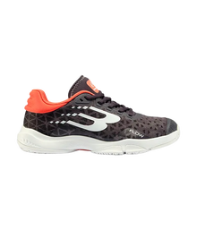 Padel Shoes Bullpadel Flow 24I Gris oscuro/Naranja