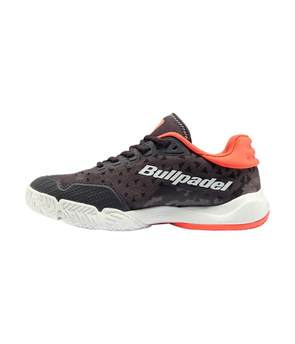 Padel Shoes Bullpadel Flow 24I Gris oscuro/Naranja