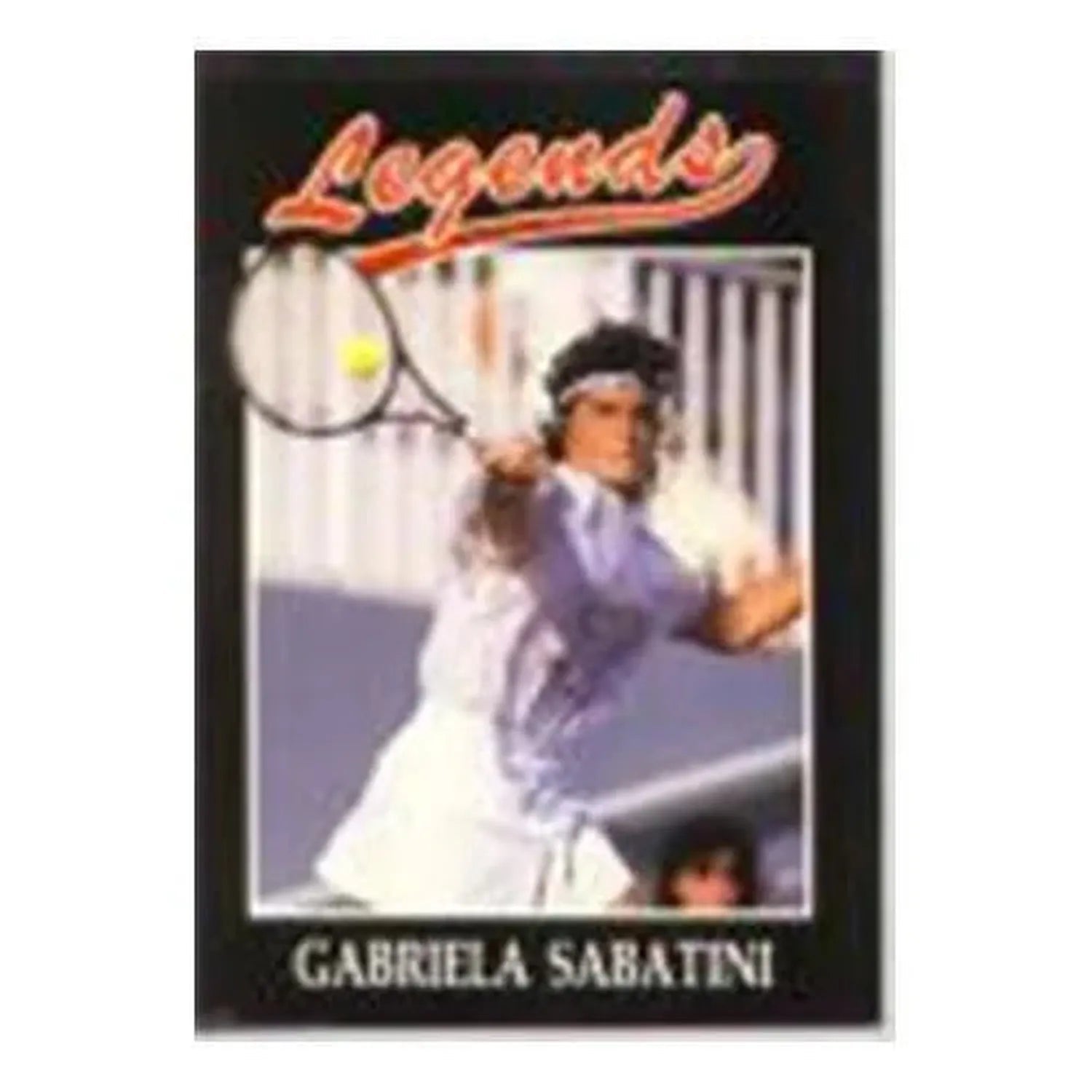 Gabriela Sabatini Silver Foil LegendsTienda Tennis