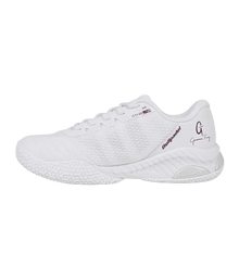 Padel Shoes Bullpadel Elite 25I Mujer Blanco/Granate 2025