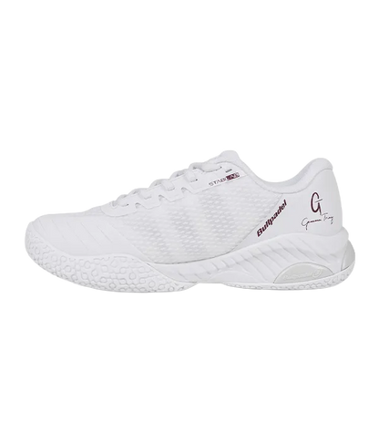 Padel Shoes Bullpadel Elite 25I Mujer Blanco/Granate 2025