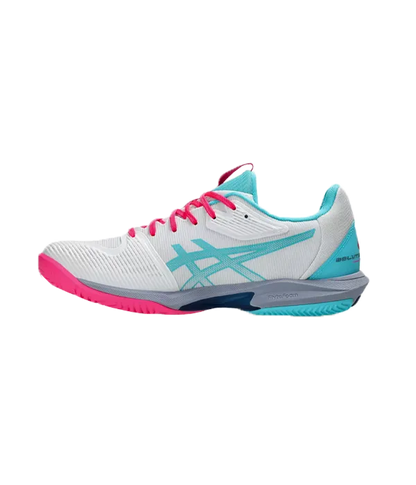 Padel Shoes Asics Solution Speed FF 3 Padel White/Hot Pink 2025