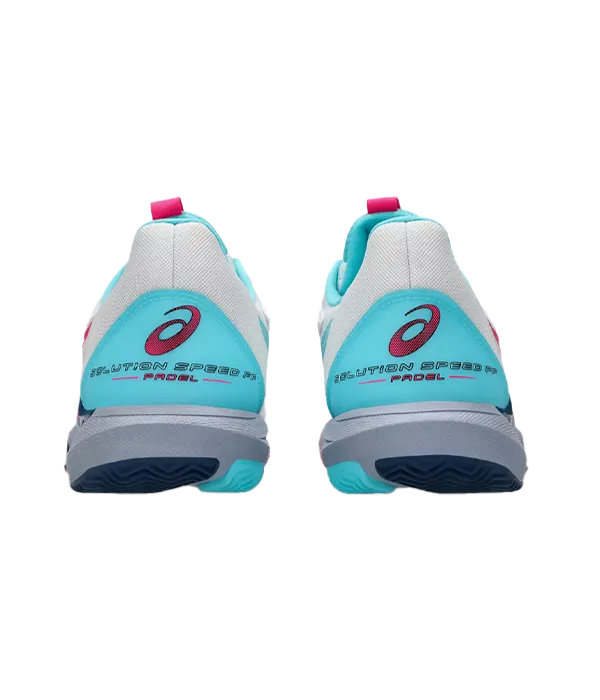Padel Shoes Asics Solution Speed FF 3 Padel White/Hot Pink 2025