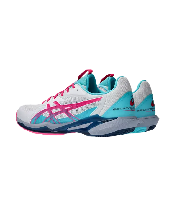 Padel Shoes Asics Solution Speed FF 3 Padel White/Hot Pink 2025