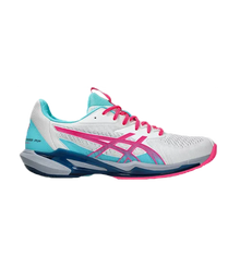Padel Shoes Asics Solution Speed FF 3 Padel White/Hot Pink 2025